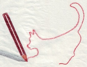 einstrich-katze-mit-stift